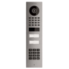 Interfon de exterior Smart-ON pentru două familii Doorbird D1102KV cu modul tastatură, inox