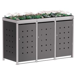 Cutie pentru pubele Martha pentru 3 pubele - 240 litri