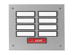 Panouri de etaj pentru 3-12 unități locative montaj încastrat din aluminiu