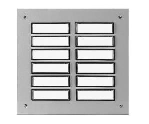 Panouri de etaj cu două rânduri montaj încastrat pentru 6-12 unități locative