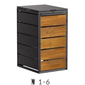 Cutie pentru pubele Edda cu capac - 240 Litri